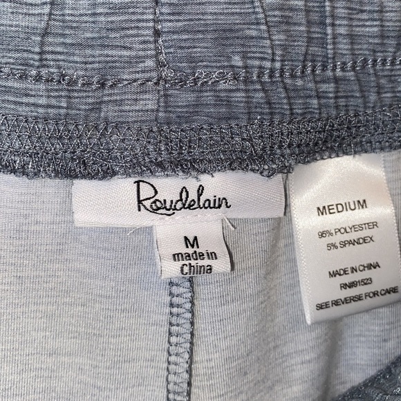 Roudelain pj joggers medium set of 2 soft lightweight blue gray camo - Picture 4 of 8